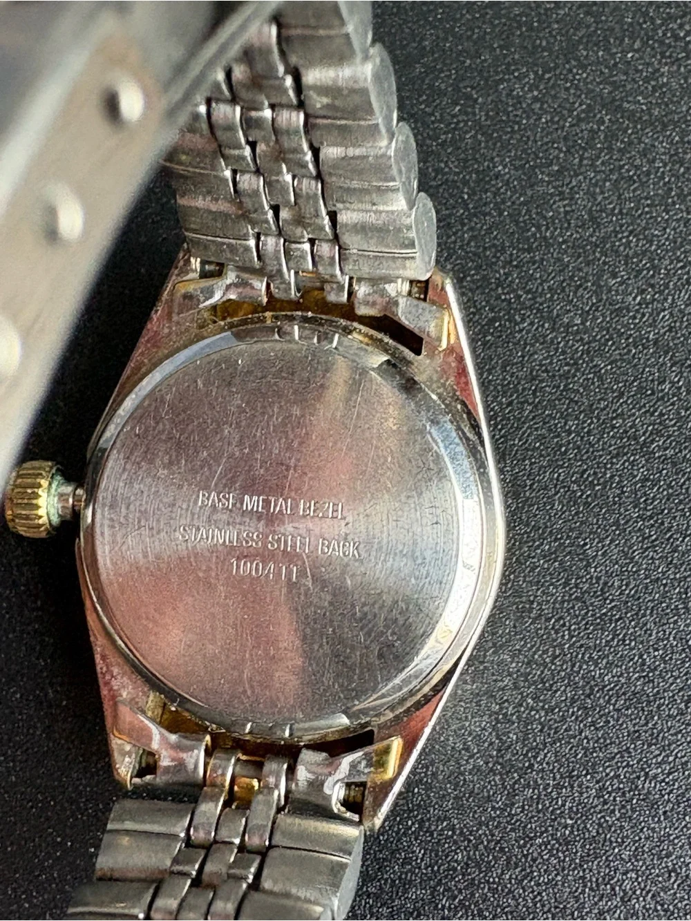 Geneva Women’s Two-Tone Gold and Silver Quartz Watch